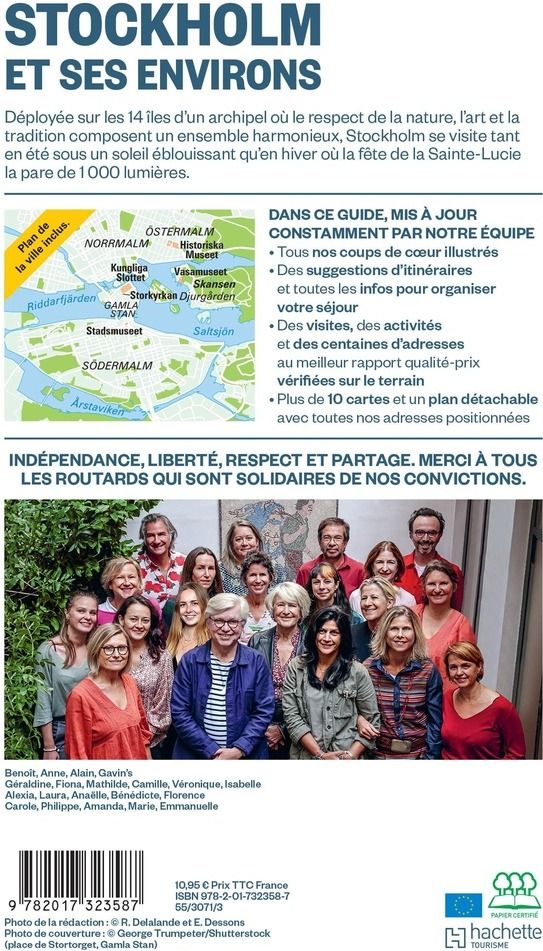 Quatrième de couverture de « Stockholm et ses environs »