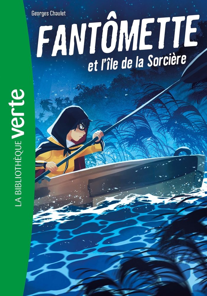 Couverture du livre « Fantômette et l'île de la Sorcière », librairie Les Contes Infusés à Corte
