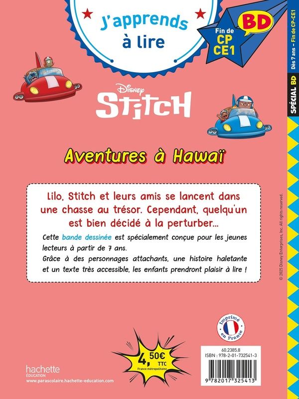 Quatrième de couverture de « Aventures à Hawaï »
