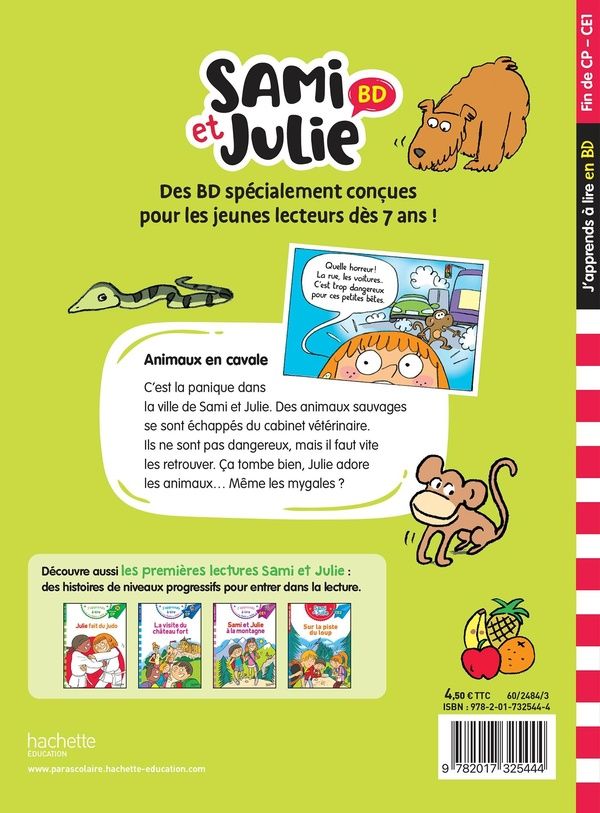 Quatrième de couverture de « Animaux en cavale »