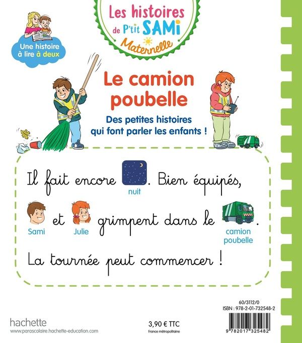 Quatrième de couverture de « Le camion poubelle »