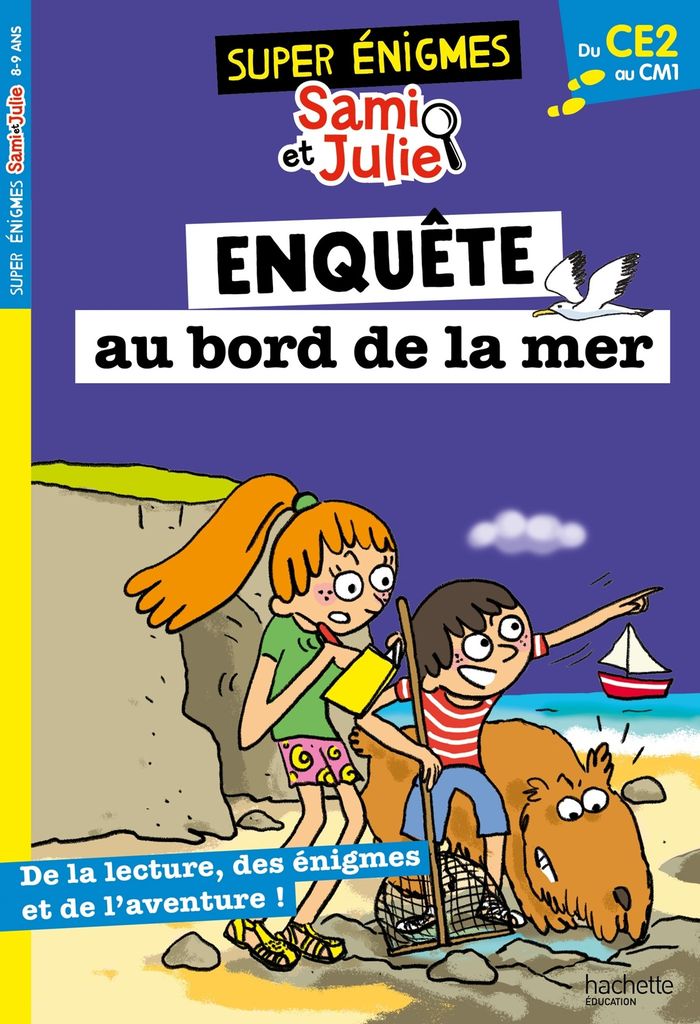 Couverture du livre « Enquête au bord de la mer », librairie Les Contes Infusés à Corte
