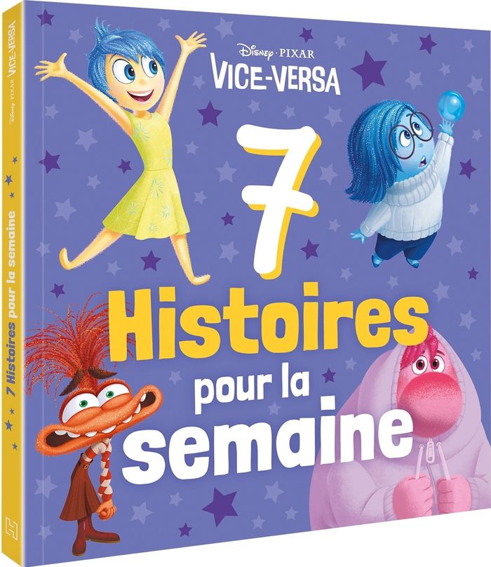 Couverture du livre « Vice-versa » de Disney.Pixar, librairie Les Contes Infusés à Corte