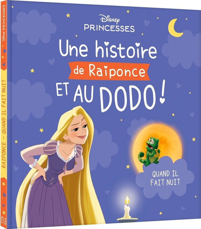 Couverture du livre « Une histoire de Raiponce et au dodo ! : quand il fait nuit », librairie Les Contes Infusés à Corte
