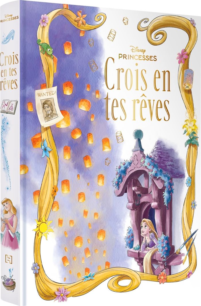 Couverture du livre « Crois en tes rêves : Disney princesses » de Walt Disney company, librairie Les Contes Infusés à Corte