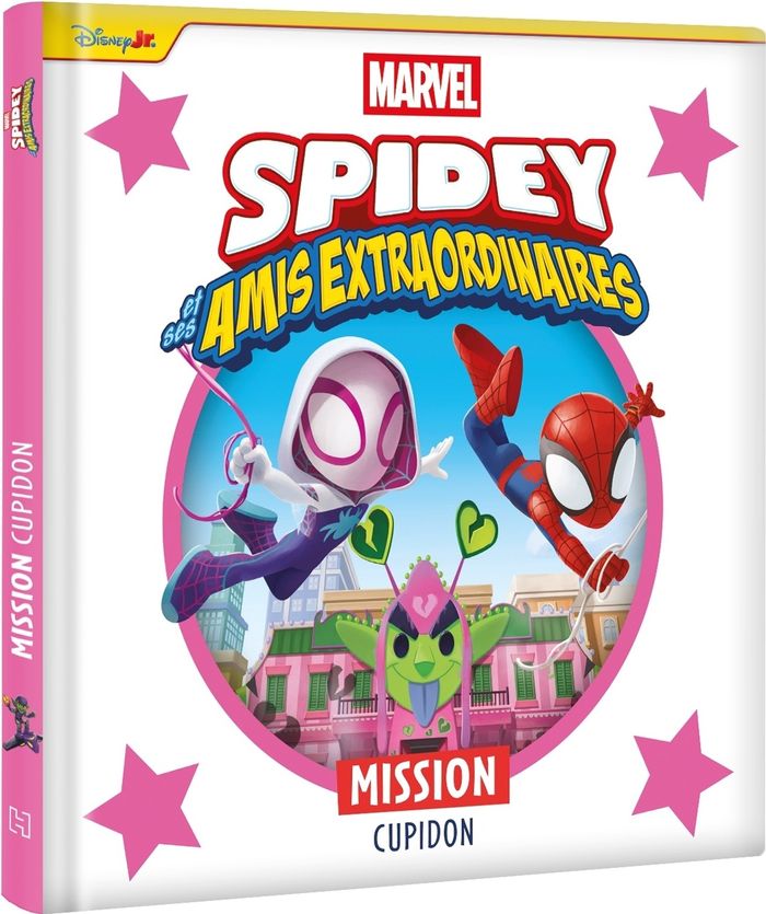 Couverture du livre « Mission Cupidon » de Marvel comics, librairie Les Contes Infusés à Corte