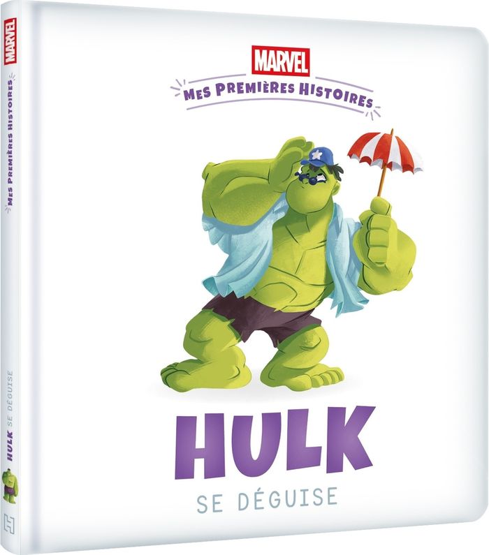 Couverture du livre « Hulk se déguise » de Marvel comics, librairie Les Contes Infusés à Corte