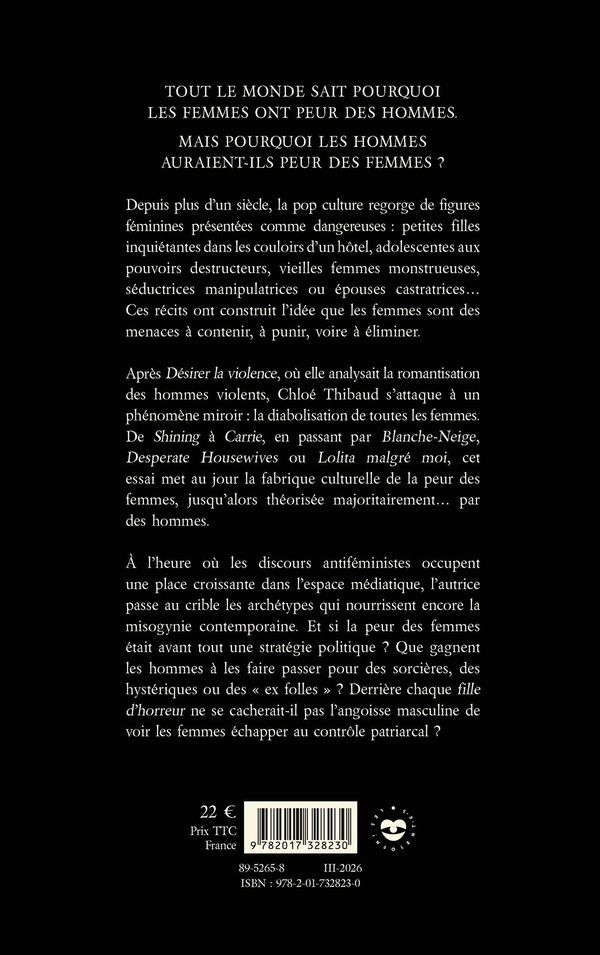Quatrième de couverture de « Pourquoi les hommes ont peur des femmes : La fabrique culturelle de la misogynie »