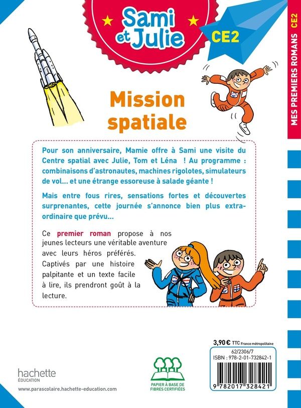 Quatrième de couverture de « Mission spatiale »