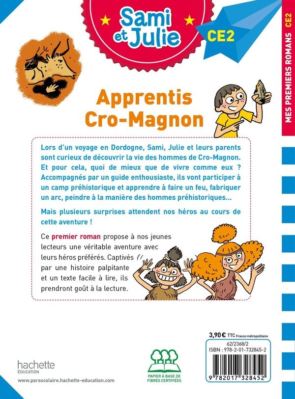 Quatrième de couverture de « Apprentis Cro-Magnon »