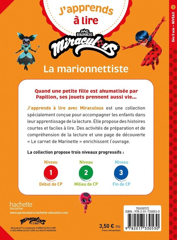 Quatrième de couverture de « La marionnettiste »