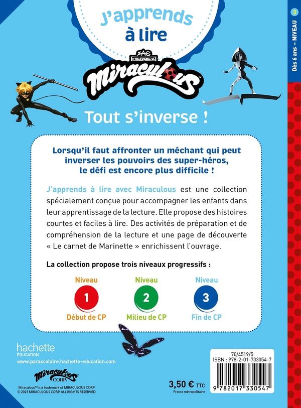 Quatrième de couverture de « Tout s'inverse ! »
