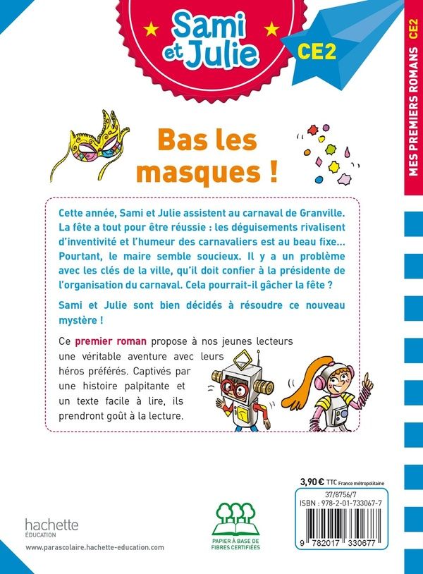 Quatrième de couverture de « Bas les masques ! »