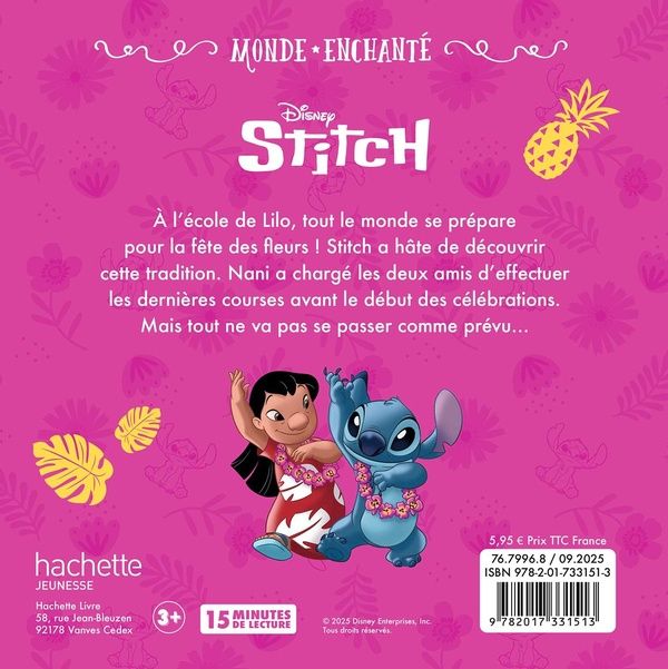 Quatrième de couverture de « La fête des fleurs »