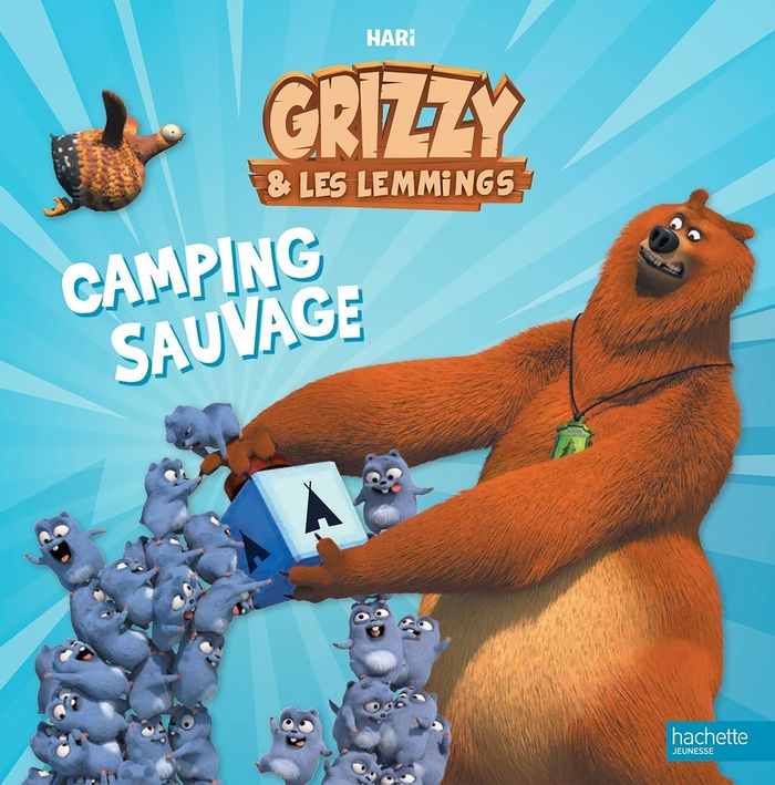 Couverture du livre « Camping sauvage » de Hari, librairie Les Contes Infusés à Corte