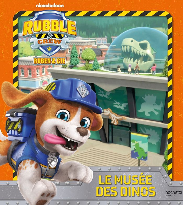 Couverture du livre « Le musée des dinos » de Nickelodeon, librairie Les Contes Infusés à Corte