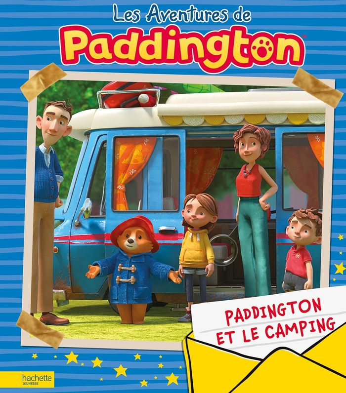 Couverture du livre « Paddington et le camping », librairie Les Contes Infusés à Corte