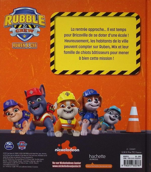 Quatrième de couverture de « L'école de Bricoville »