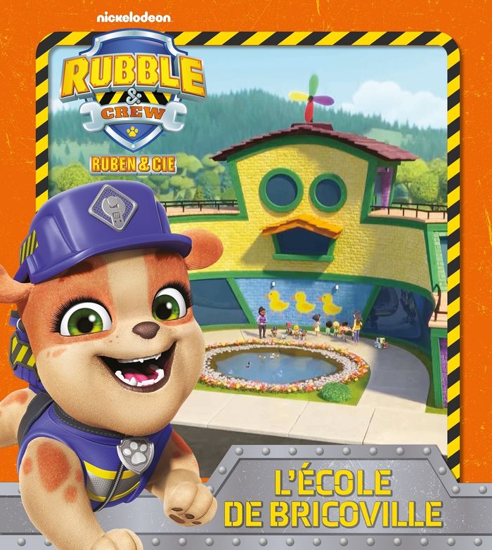 Couverture du livre « L'école de Bricoville » de Nickelodeon, librairie Les Contes Infusés à Corte
