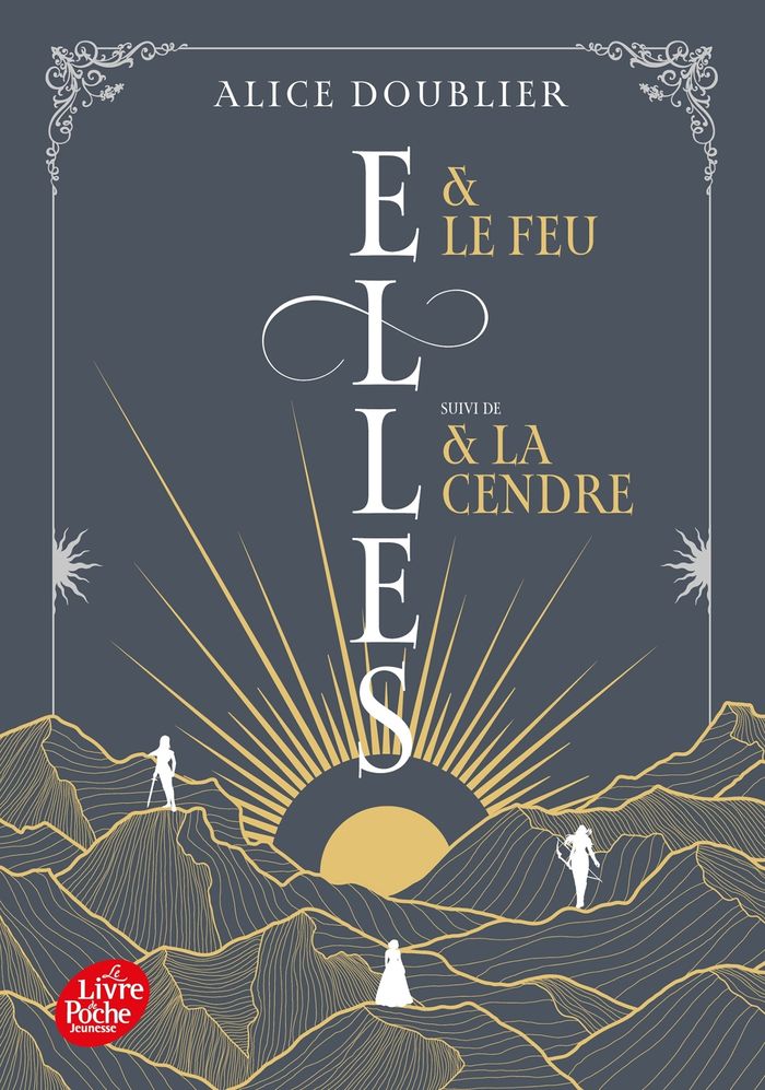 Couverture du livre « Elles & le feu » de Alice Doublier, librairie Les Contes Infusés à Corte