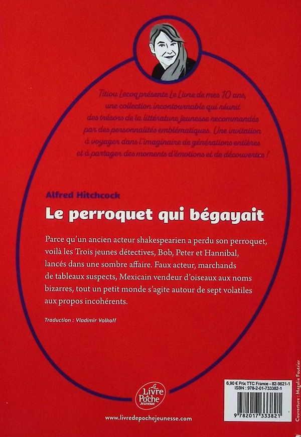 Quatrième de couverture de « Le perroquet qui bégayait »