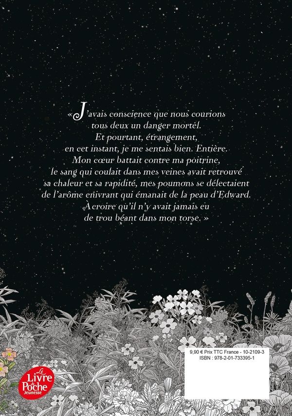 Quatrième de couverture de « TWILIGHT - EDITION 20E ANNIVERSAIRE - SAGA TWILIGHT - TOME 2 - TENTATION - EDITION 20E ANNIVERSAIRE »