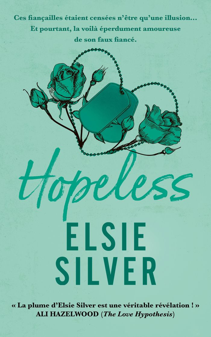 Couverture du livre « Hopeless » de Elsie Silver, librairie Les Contes Infusés à Corte