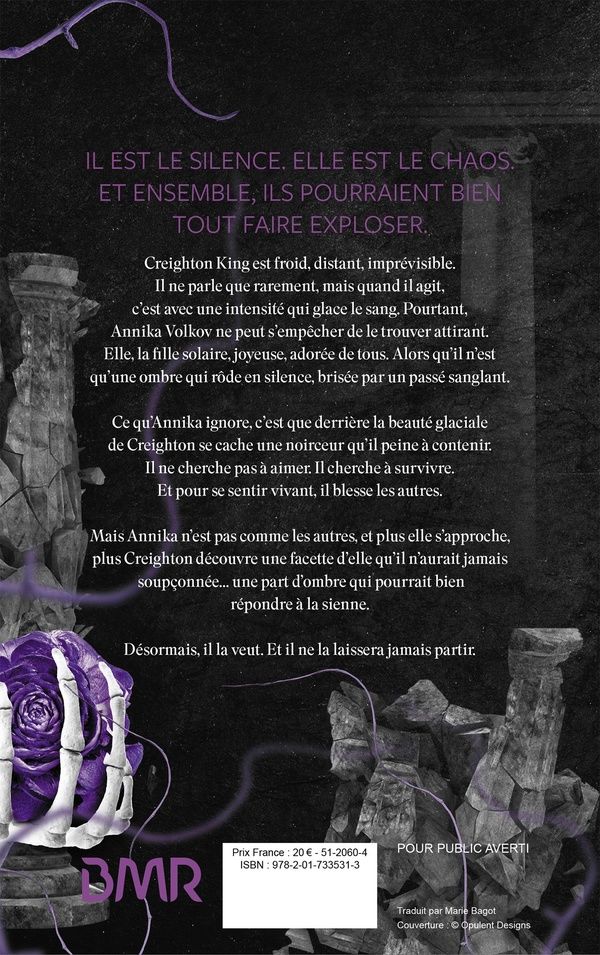 Quatrième de couverture de « God of pain »
