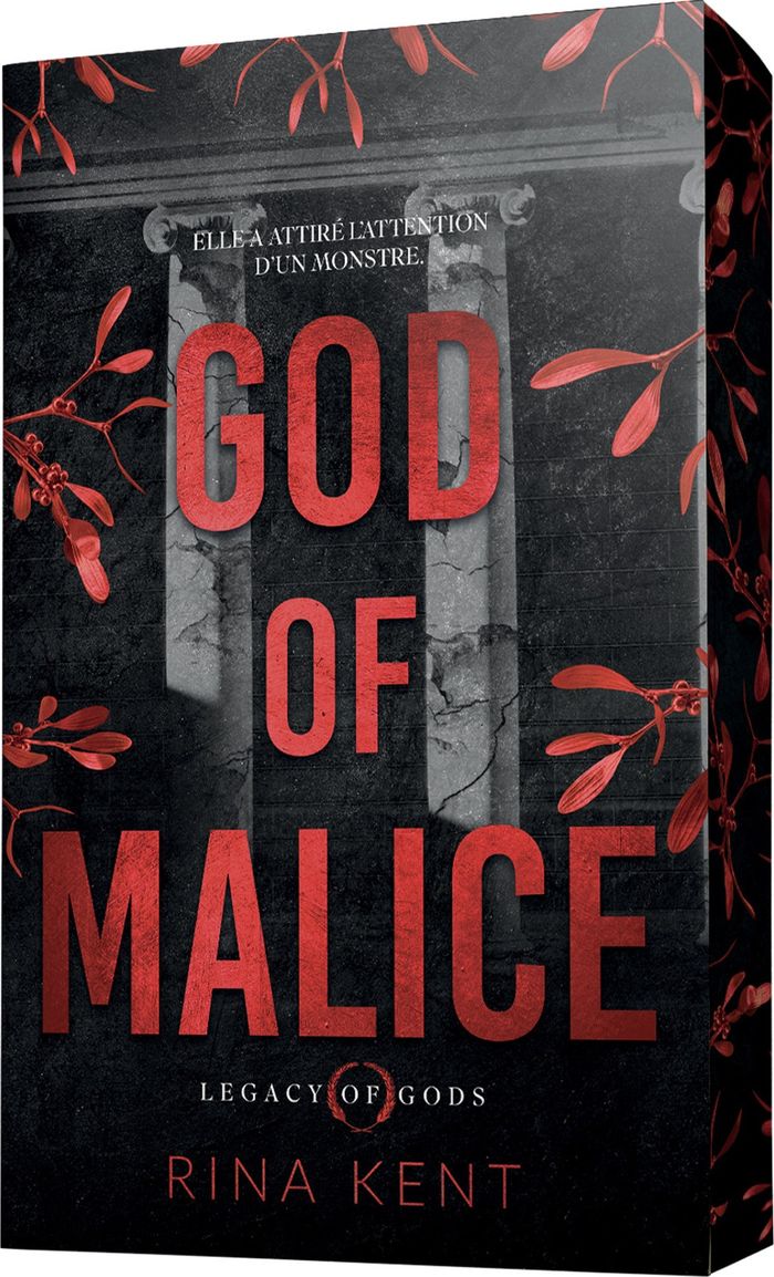 Couverture du livre « God of Malice : legacy of Gods » de Rina Kent, librairie Les Contes Infusés à Corte
