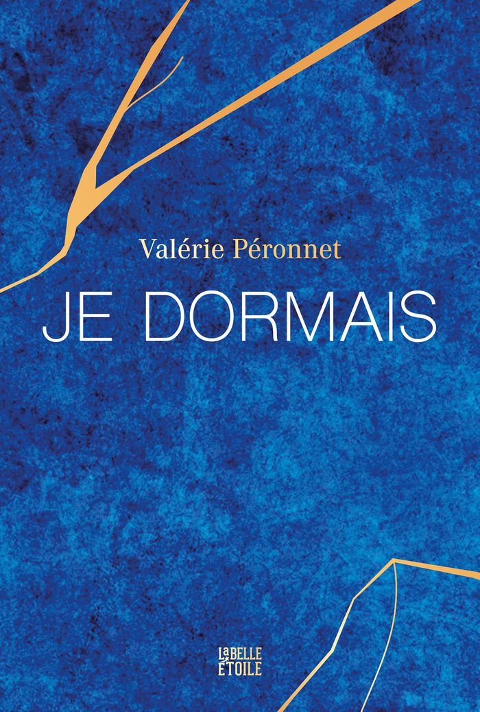Couverture du livre « Je dormais » de Valérie Péronnet, librairie Les Contes Infusés à Corte