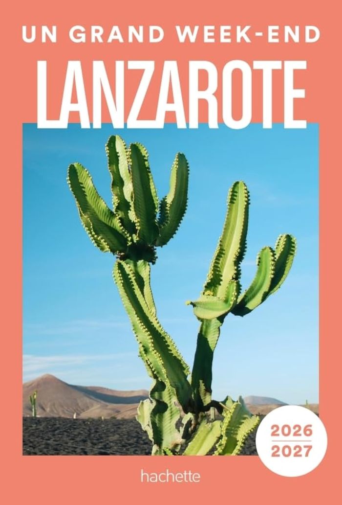 Couverture du livre « Lanzarote » de Céline Faucon, librairie Les Contes Infusés à Corte