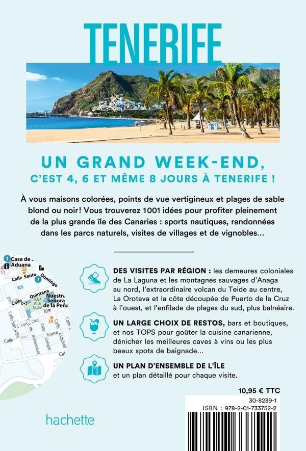 Quatrième de couverture de « Tenerife »