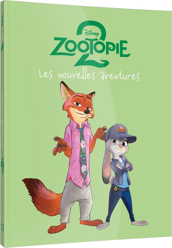 Couverture du livre « Zootopie 2 : les nouvelles aventures », librairie Les Contes Infusés à Corte