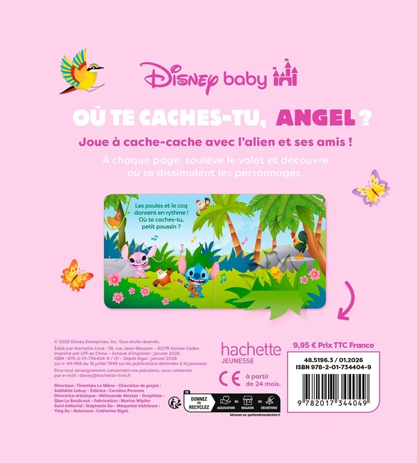 Quatrième de couverture de « Où te caches-tu, Angel ? : 7 volets à soulever »