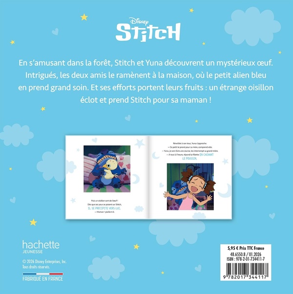 Quatrième de couverture de « Une histoire de Stitch et au dodo ! »