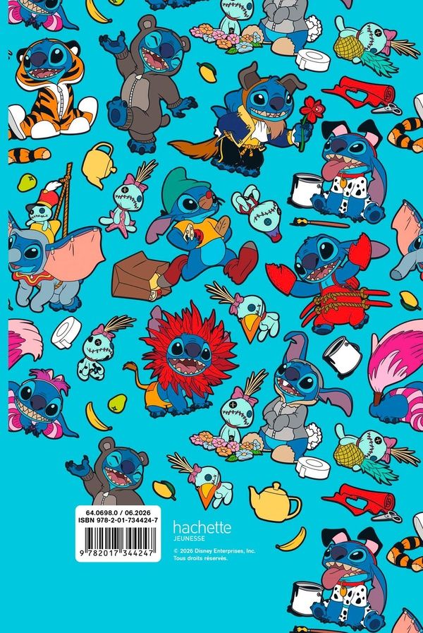 Quatrième de couverture de « STITCH - AGENDA 2026 - 2027 - DISNEY »