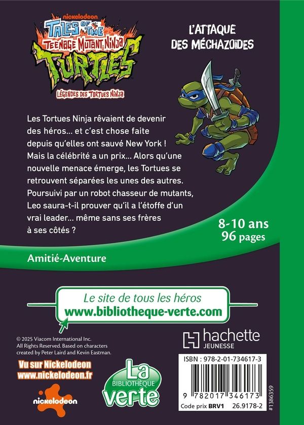 Quatrième de couverture de « L'attaque des méchazoïdes »