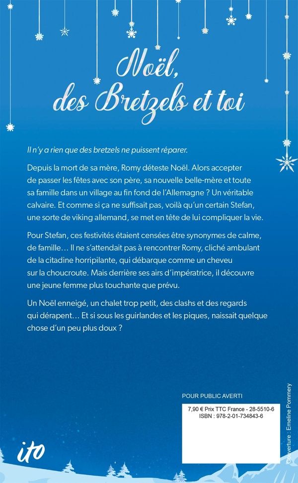 Quatrième de couverture de « Noël, des bretzels et toi »