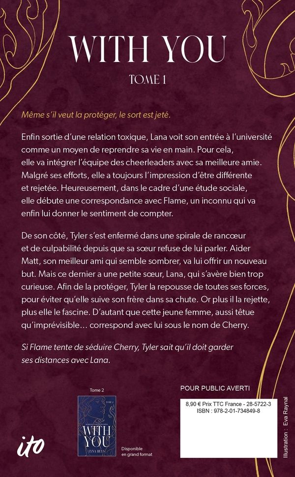Quatrième de couverture de « With you »