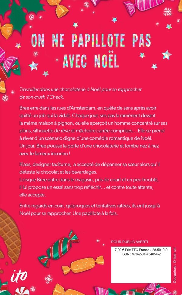 Quatrième de couverture de « On ne papillote pas avec Noël »