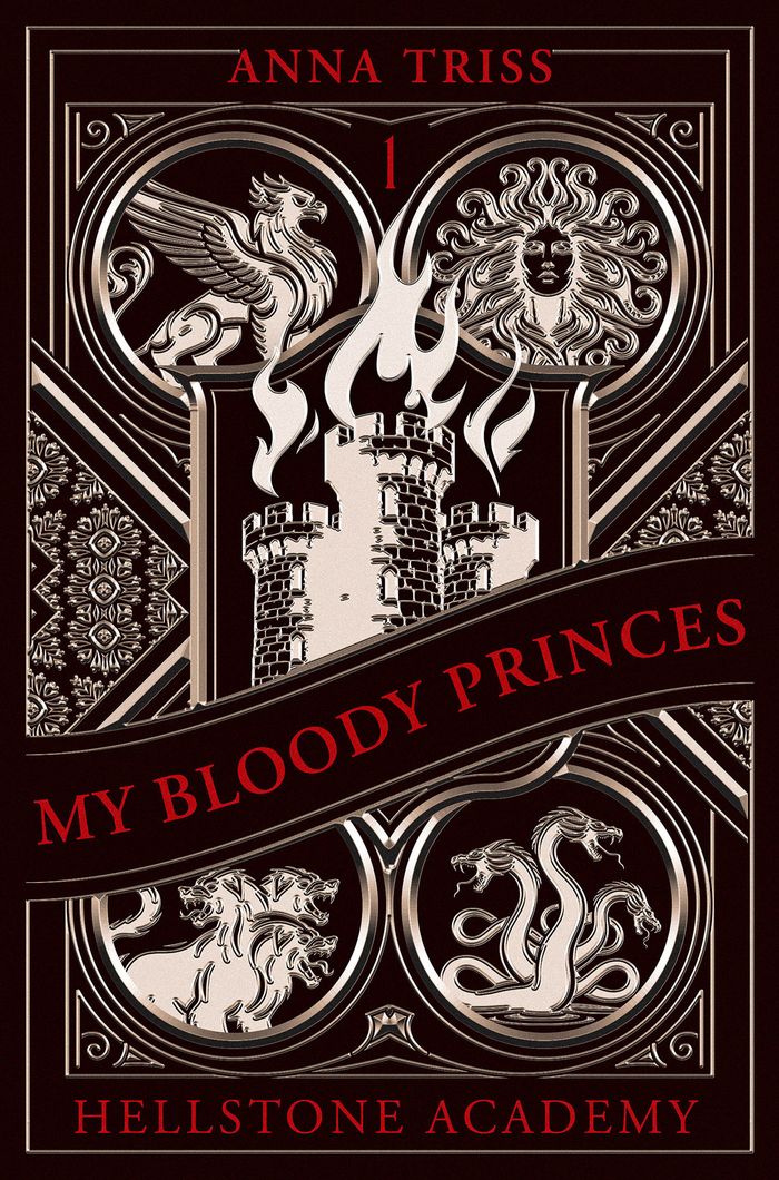 Couverture du livre « My Bloody Princes » de Anna Triss, librairie Les Contes Infusés à Corte