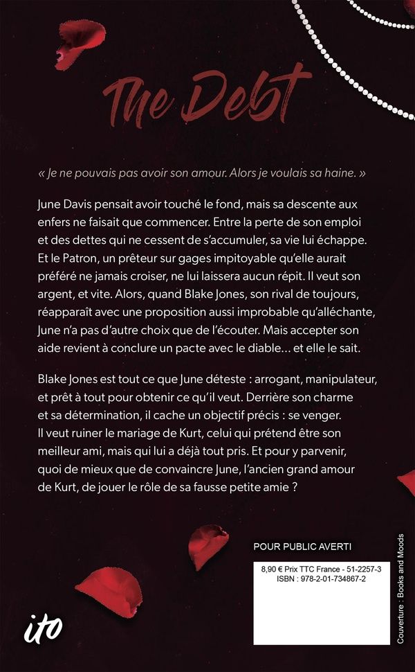 Quatrième de couverture de « The Debt »