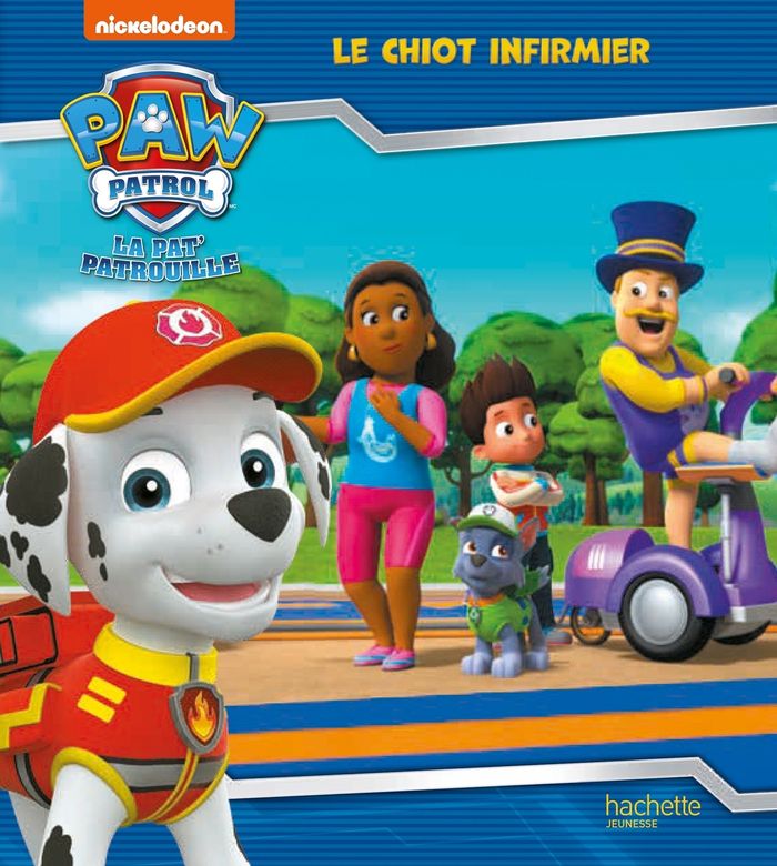 Couverture du livre « Le chiot infirmier » de Nickelodeon, librairie Les Contes Infusés à Corte