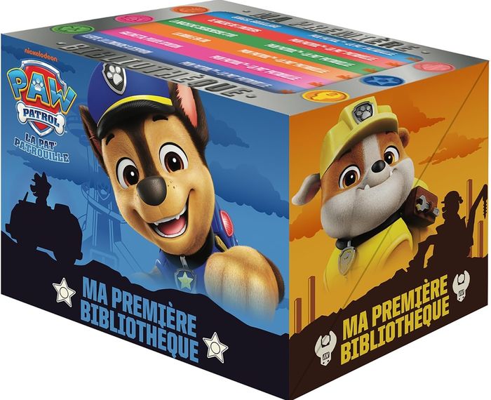 Couverture du livre « Paw patrol, la Pat' patrouille » de Nickelodeon, librairie Les Contes Infusés à Corte
