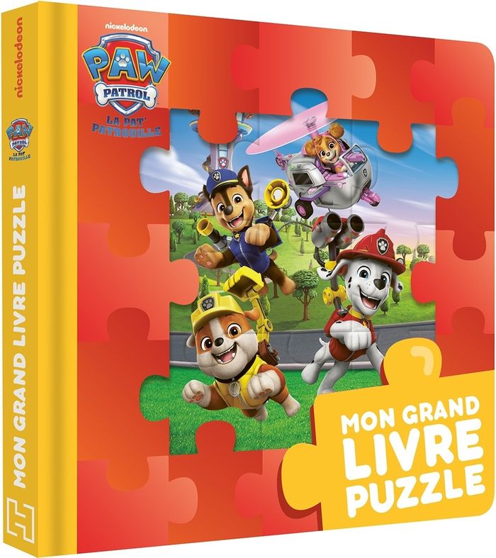 Couverture du livre « Paw patrol, la Pat' patrouille » de Nickelodeon, librairie Les Contes Infusés à Corte