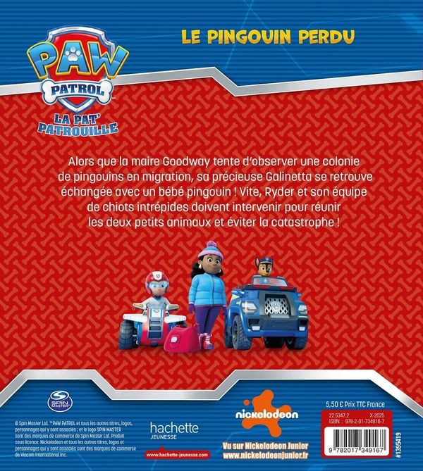 Quatrième de couverture de « Le pingouin perdu »