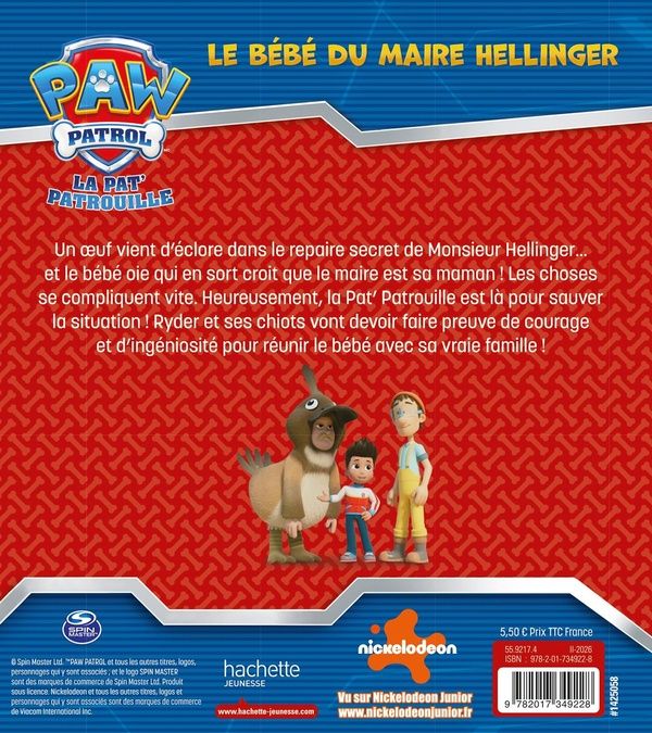 Quatrième de couverture de « Le bébé du maire Hellinger »
