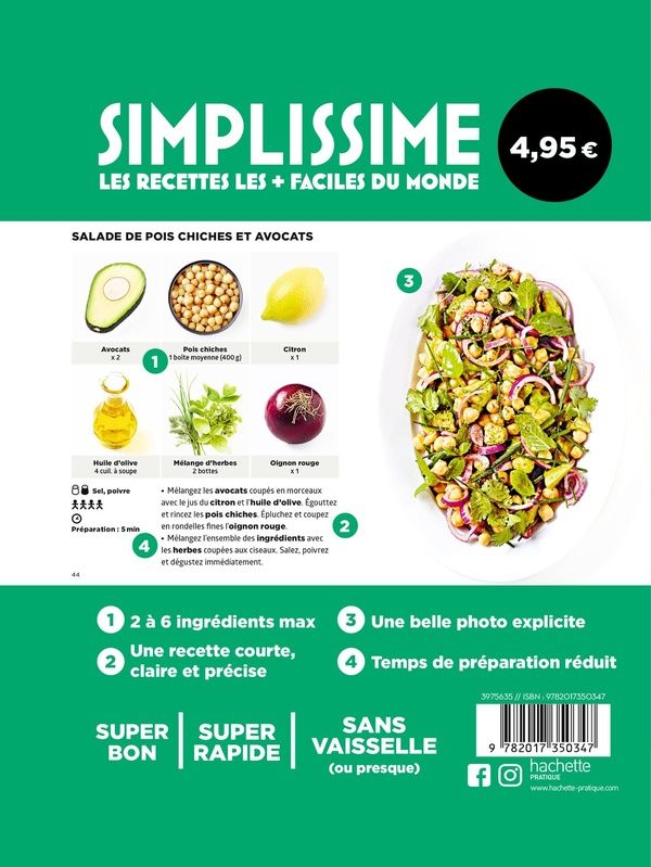 Quatrième de couverture de « 15 min top chrono ! »