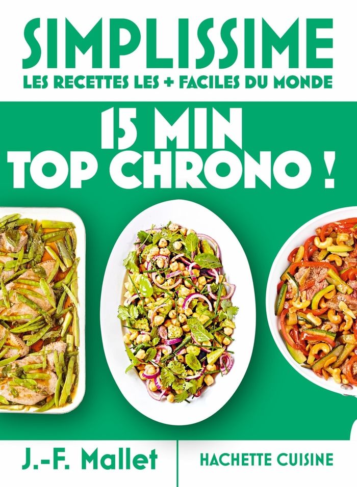 Couverture du livre « 15 min top chrono ! » de Jean-François Mallet, librairie Les Contes Infusés à Corte
