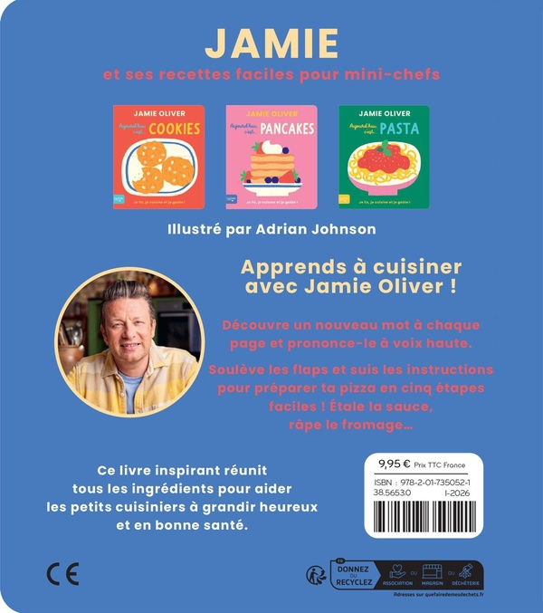 Quatrième de couverture de « Aujourd'hui, c'est pizza »